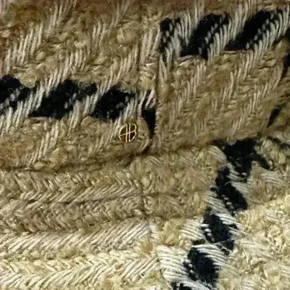 Anine Bing Wool Tan and Black Bucket Hat - Size M/L - Picture 5 of 8